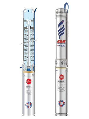 Насос скважинный Pedrollo 3SRm для подачи чистой воды из скважин и колодцев